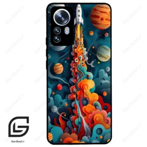 قاب گوشی شیائومی 12 پرو (Mi 12 Pro ) طرح موشک کد 2470