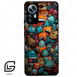 قاب گوشی شیائومی 12 پرو (Mi 12 Pro ) طرح استیکر کد 2478