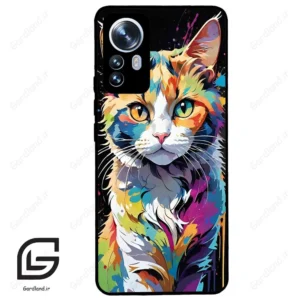 قاب گوشی شیائومی 12 پرو (Mi 12 Pro ) طرح گربه کد 2483