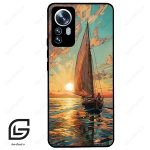 قاب گوشی شیائومی 12 پرو (Mi 12 Pro ) طرح قایق کد 2485