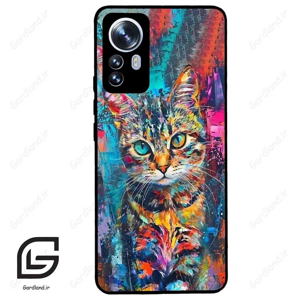 قاب گوشی شیائومی 12 پرو (Mi 12 Pro ) طرح گربه کد 2488