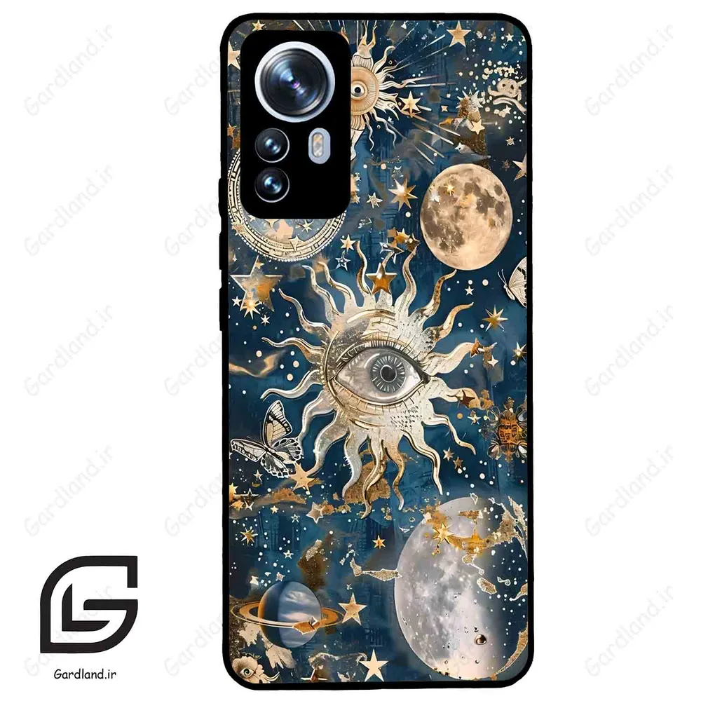 قاب گوشی شیائومی 12 پرو (Mi 12 Pro ) طرح خورشید کد 2511