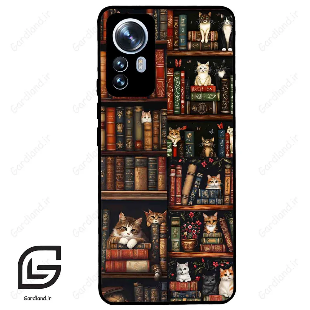 قاب گوشی شیائومی 12 پرو (Mi 12 Pro ) طرح کتابخانه کد 2532