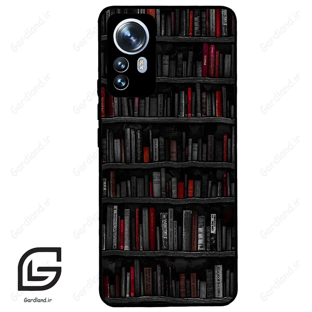 قاب گوشی شیائومی 12 پرو (Mi 12 Pro ) طرح کتابخانه کد 2540