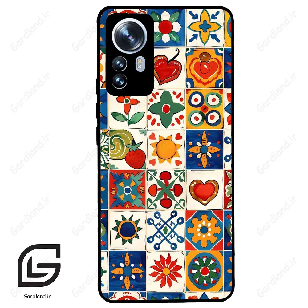 قاب گوشی شیائومی 12 پرو (Mi 12 Pro ) طرح کاشی کد 2594
