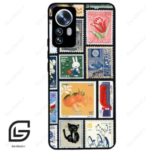 قاب گوشی شیائومی 12 پرو (Mi 12 Pro ) طرح تمبر کد 2603