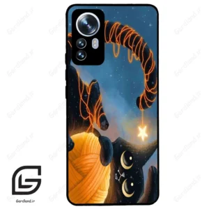 قاب گوشی شیائومی 12 پرو (Mi 12 Pro ) طرح گربه کد 2654