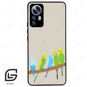 قاب گوشی شیائومی 12 پرو (Mi 12 Pro ) طرح پرنده کد 2818