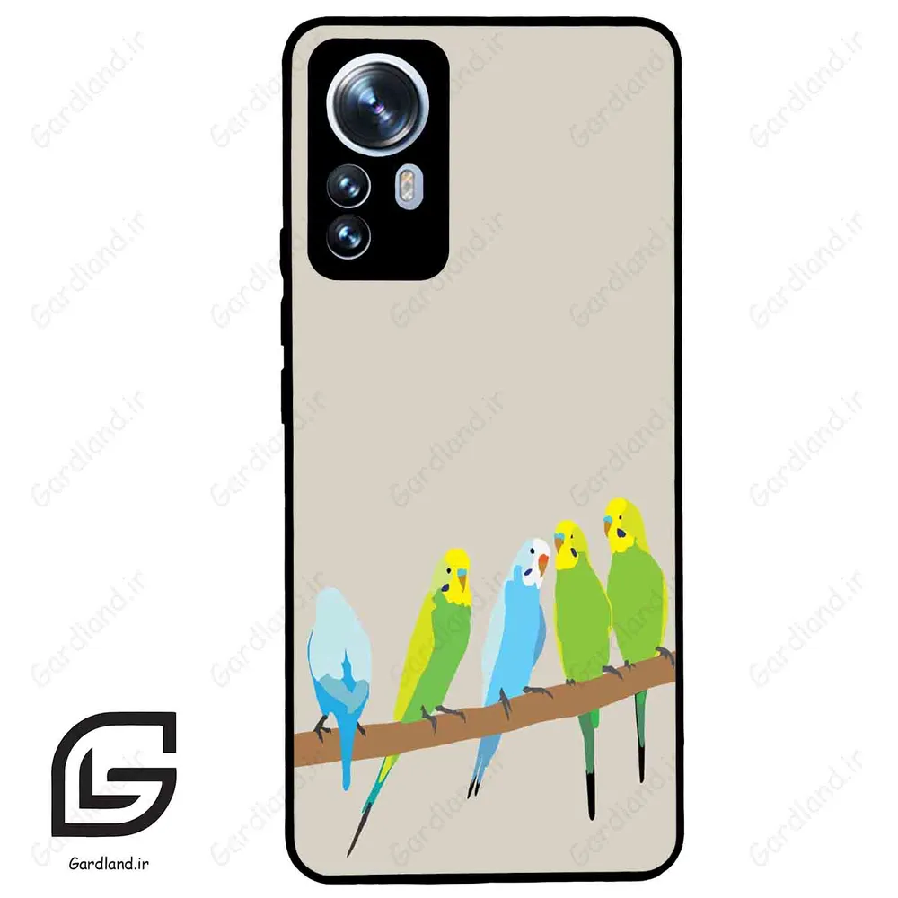 قاب گوشی شیائومی 12 پرو (Mi 12 Pro ) طرح پرنده کد 2818