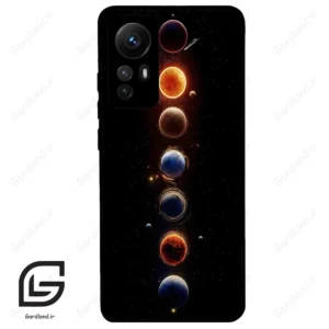 قاب گوشی شیائومی 12 اس (Mi 12S ) طرح ماه کد 2186