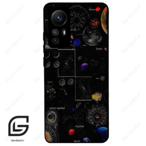 قاب گوشی شیائومی 12 اس (Mi 12S ) طرح فضانورد کد 2308