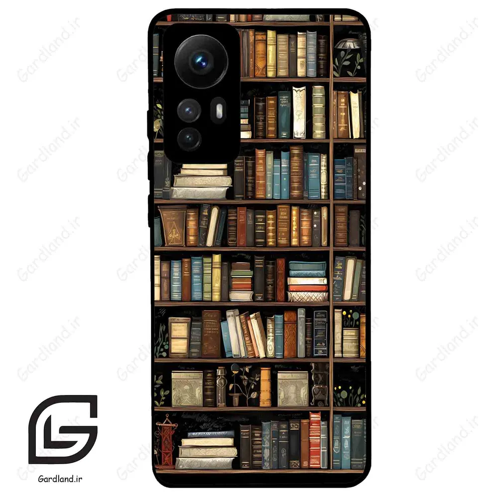 قاب گوشی شیائومی 12 اس (Mi 12S ) طرح کتابخانه کد 2533