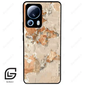 قاب گوشی شیائومی 13 لایت (Mi 13 Lite ) طرح نقشه کد 2187