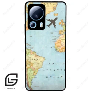 قاب گوشی شیائومی 13 لایت (Mi 13 Lite ) طرح نقشه کد 2243