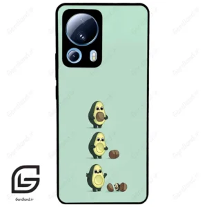 قاب گوشی شیائومی 13 لایت (Mi 13 Lite ) طرح اووکادو کد 2258