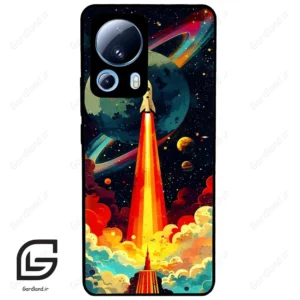 قاب گوشی شیائومی 13 لایت (Mi 13 Lite ) طرح موشک کد 2463