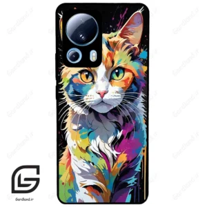 قاب گوشی شیائومی 13 لایت (Mi 13 Lite ) طرح گربه کد 2483