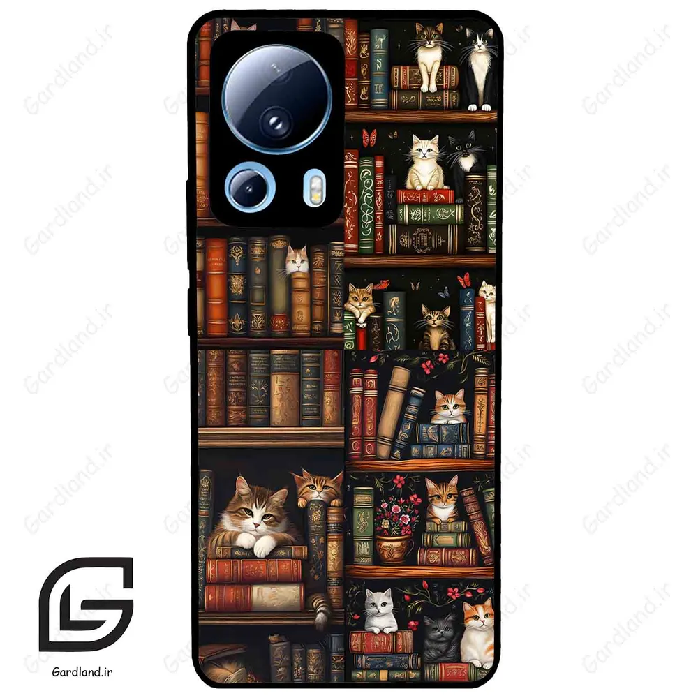 قاب گوشی شیائومی 13 لایت (Mi 13 Lite ) طرح کتابخانه کد 2532