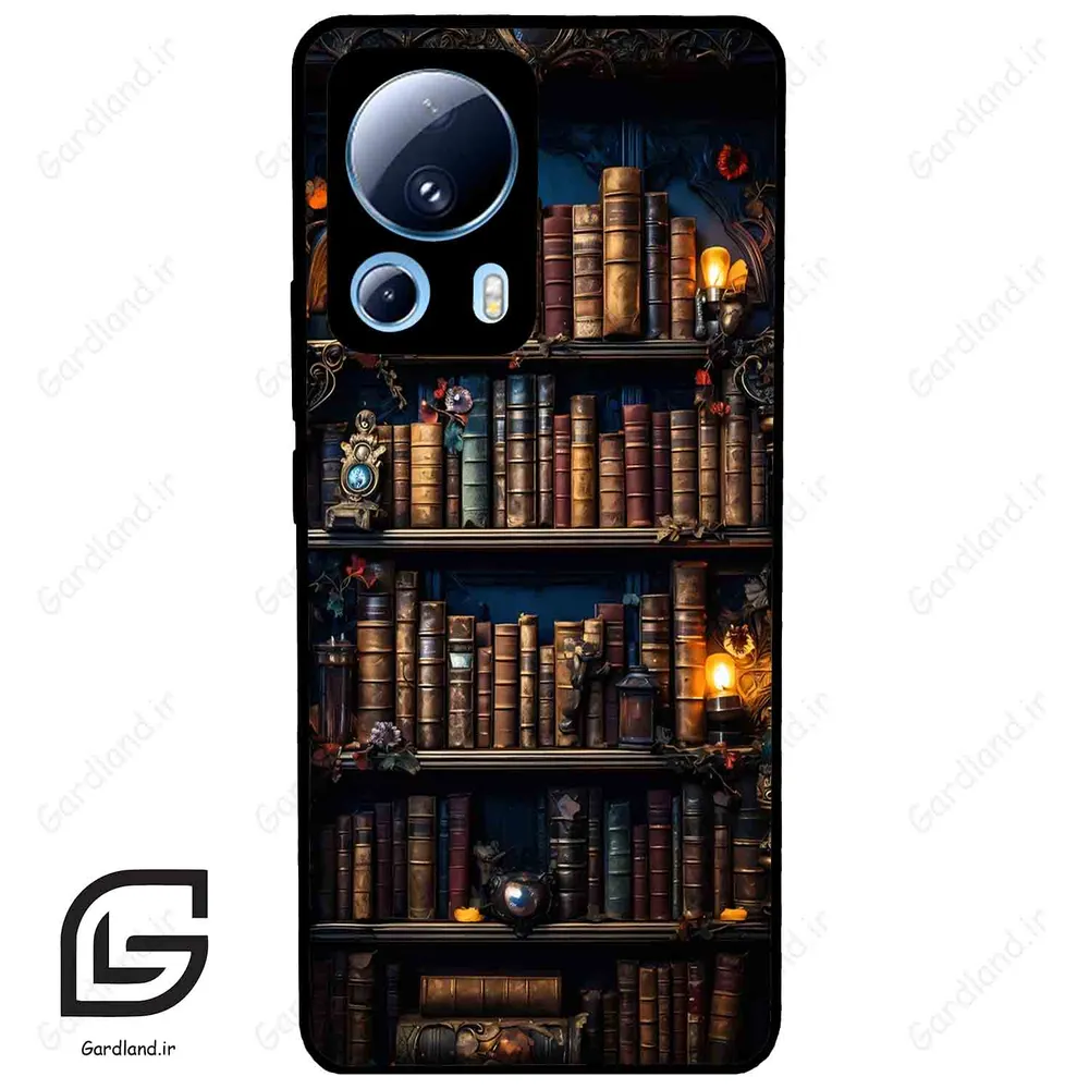 قاب گوشی شیائومی 13 لایت (Mi 13 Lite ) طرح کتابخانه کد 2541