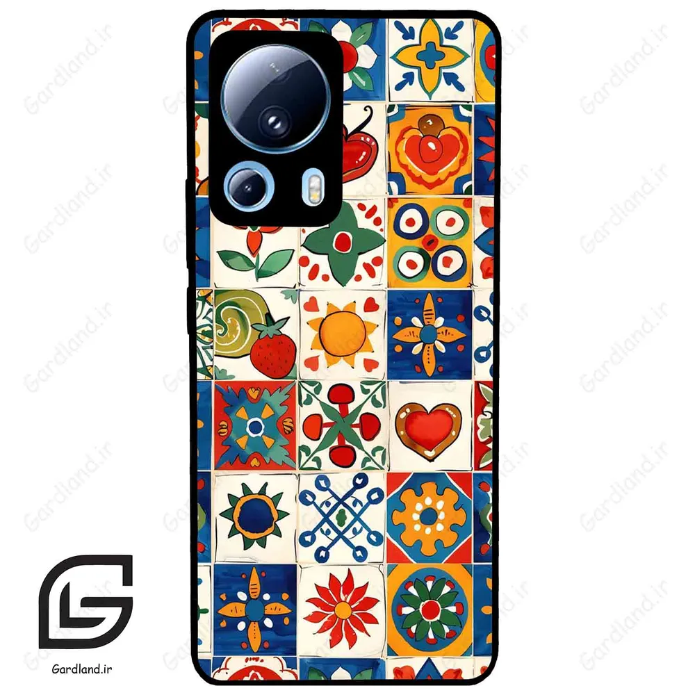 قاب گوشی شیائومی 13 لایت (Mi 13 Lite ) طرح کاشی کد 2594
