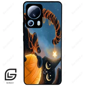 قاب گوشی شیائومی 13 لایت (Mi 13 Lite ) طرح گربه کد 2654