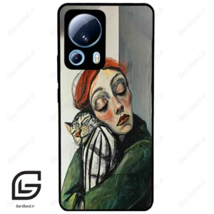 قاب گوشی شیائومی 13 لایت (Mi 13 Lite ) طرح گربه کد 2709