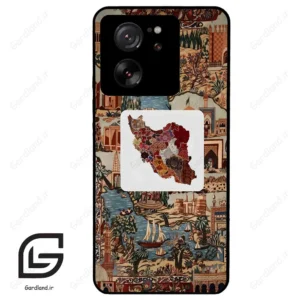 قاب گوشی شیائومی 13 تی (Mi 13T 5G ) طرح نقشه ایران کد 2287