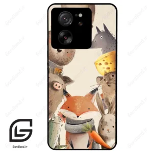 قاب گوشی شیائومی 13 تی (Mi 13T 5G ) طرح حیوانات کد 2338