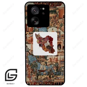 قاب گوشی شیائومی 13 تی پرو (Mi 13T Pro ) طرح نقشه ایران کد 2287