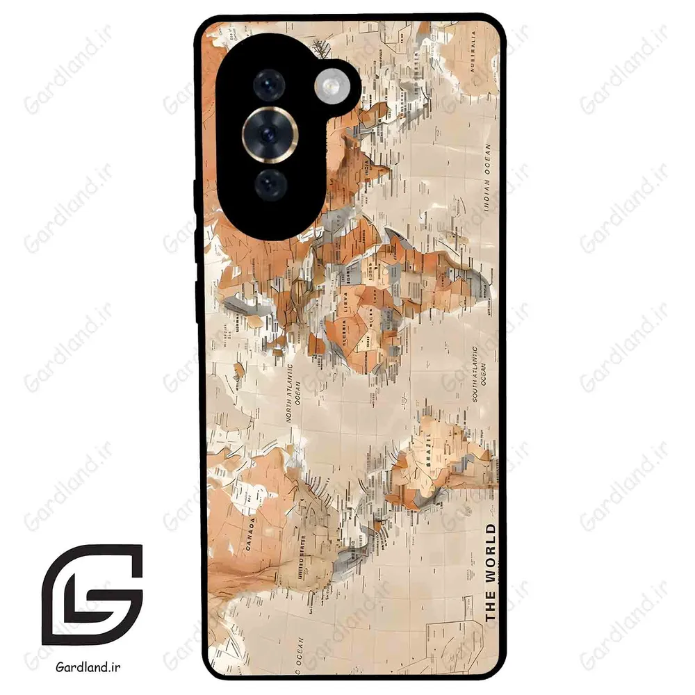 قاب گوشی هوآوی نوا 10 (Huawei Nova 10 ) طرح نقشه کد 2187