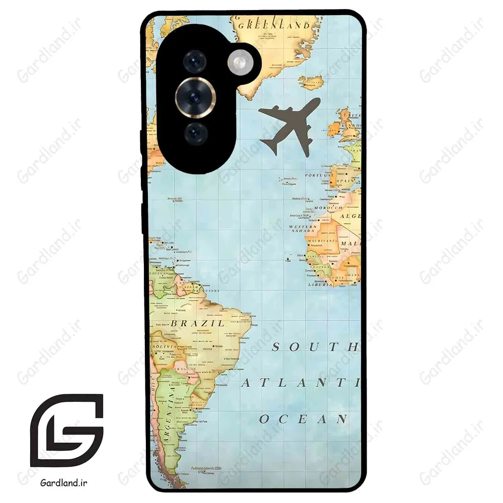 قاب گوشی هوآوی نوا 10 (Huawei Nova 10 ) طرح نقشه کد 2243