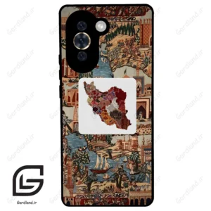 قاب گوشی هوآوی نوا 10 (Huawei Nova 10 ) طرح نقشه ایران کد 2287