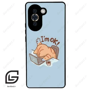 قاب گوشی هوآوی نوا 10 (Huawei Nova 10 ) طرح گربه کد 2297