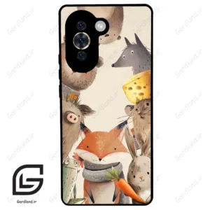 قاب گوشی هوآوی نوا 10 (Huawei Nova 10 ) طرح حیوانات کد 2338