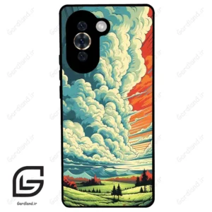 قاب گوشی هوآوی نوا 10 (Huawei Nova 10 ) طرح ابرنگی کد 2491