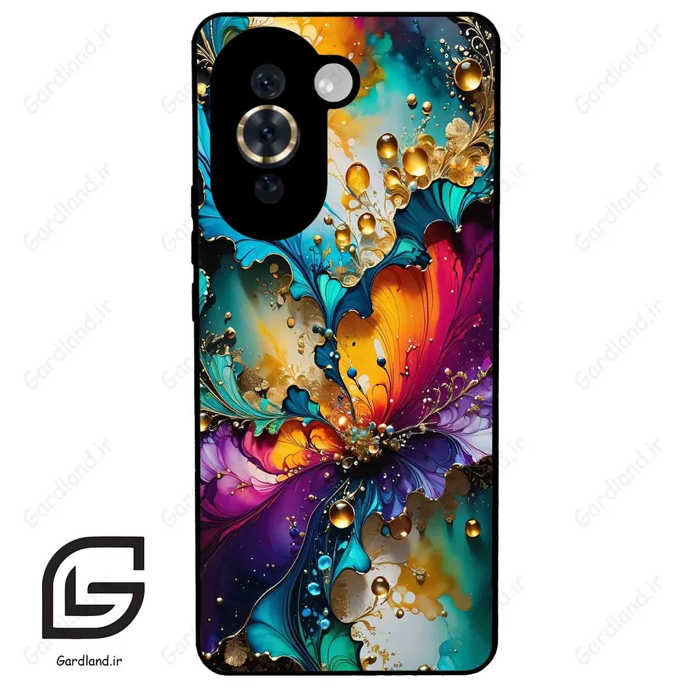قاب گوشی هوآوی نوا 10Pro (Huawei Nova 10 Pro ) طرح ابرنگی کد 2447