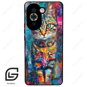 قاب گوشی هوآوی نوا 10Pro (Huawei Nova 10 Pro ) طرح گربه کد 2488