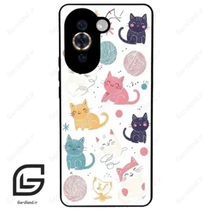 قاب گوشی هوآوی نوا 10Pro (Huawei Nova 10 Pro ) طرح گربه کد 2620
