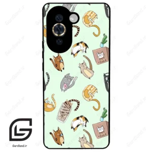 قاب گوشی هوآوی نوا 10Pro (Huawei Nova 10 Pro ) طرح گربه کد 2622