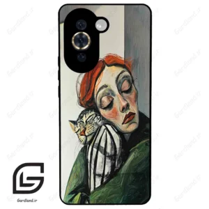 قاب گوشی هوآوی نوا 10Pro (Huawei Nova 10 Pro ) طرح گربه کد 2709