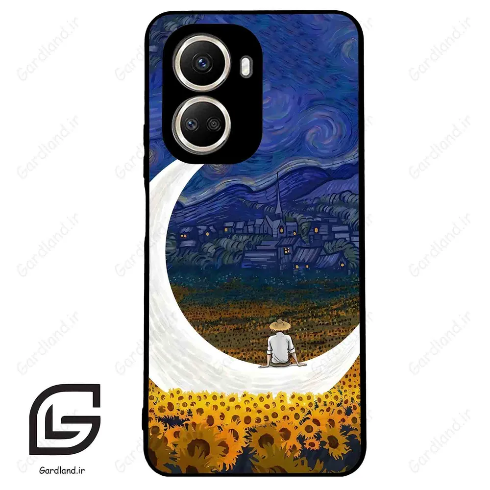 قاب گوشی هوآوی نوا 10SE (Huawei Nova 10 SE ) طرح ماه کد 2125