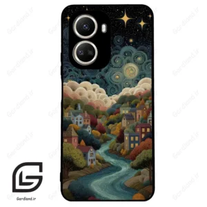 قاب گوشی هوآوی نوا 10SE (Huawei Nova 10 SE ) طرح دهکده کد 2736