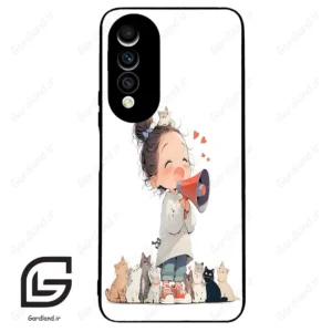 قاب گوشی هوآوی نوا 10z (Huawei Nova 10z ) طرح دخترانه کد 2027