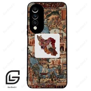 قاب گوشی هوآوی نوا 10z (Huawei Nova 10z ) طرح نقشه ایران کد 2287