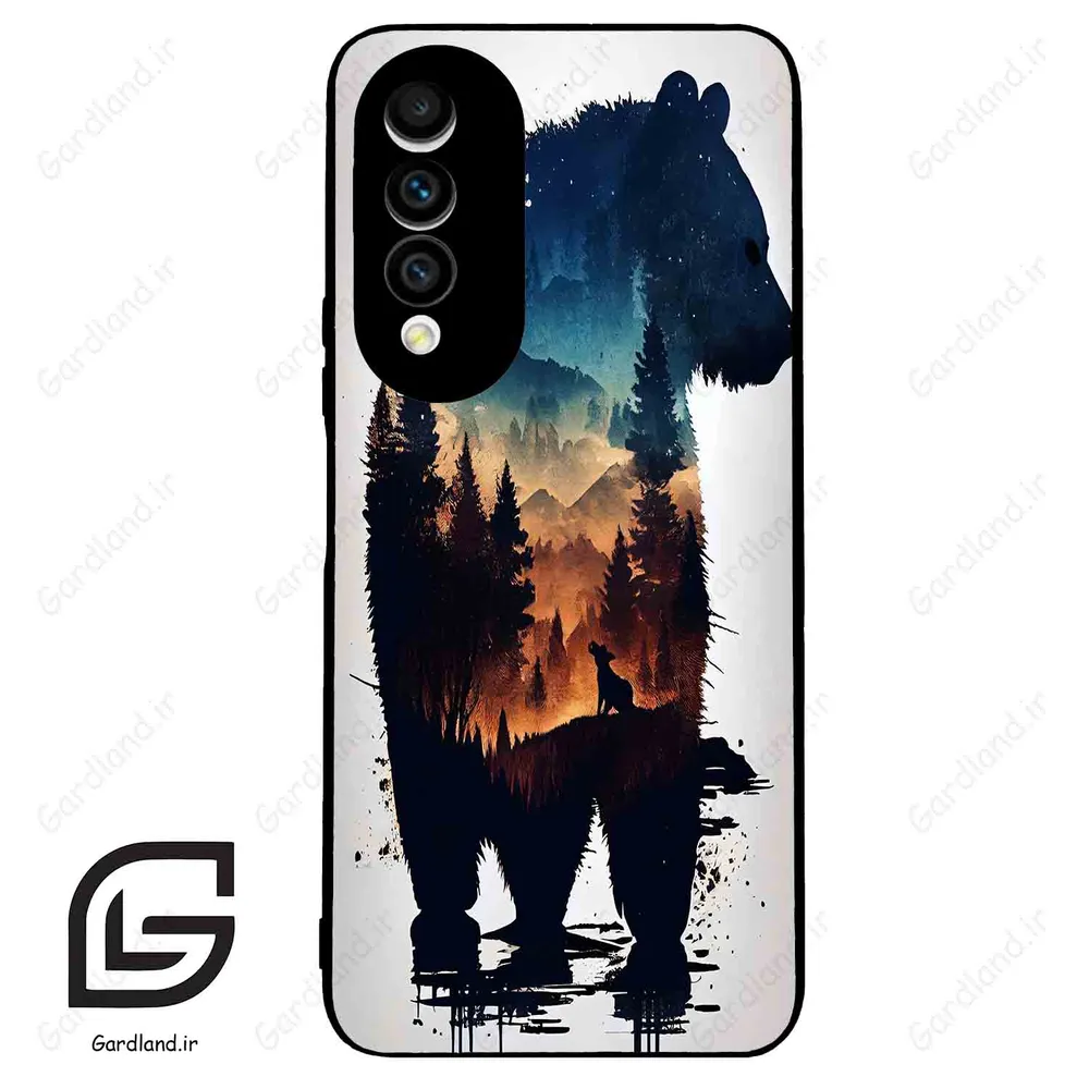 قاب گوشی هوآوی نوا 10z (Huawei Nova 10z ) طرح خرس کد 2449