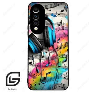 قاب گوشی هوآوی نوا 10z (Huawei Nova 10z ) طرح موسیقی کد 2482