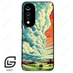 قاب گوشی هوآوی نوا 10z (Huawei Nova 10z ) طرح ابرنگی کد 2491