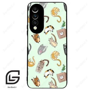 قاب گوشی هوآوی نوا 10z (Huawei Nova 10z ) طرح گربه کد 2622