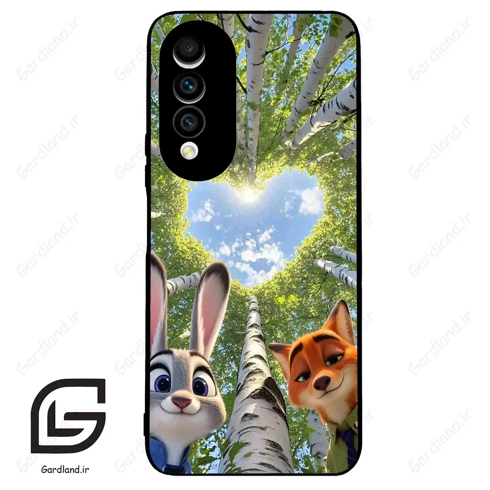 قاب گوشی هوآوی نوا 10z (Huawei Nova 10z ) طرح زوتوپیا کد 2887