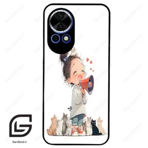 قاب گوشی هوآوی نوا 12 (Huawei Nova 12 ) طرح دخترانه کد 2027